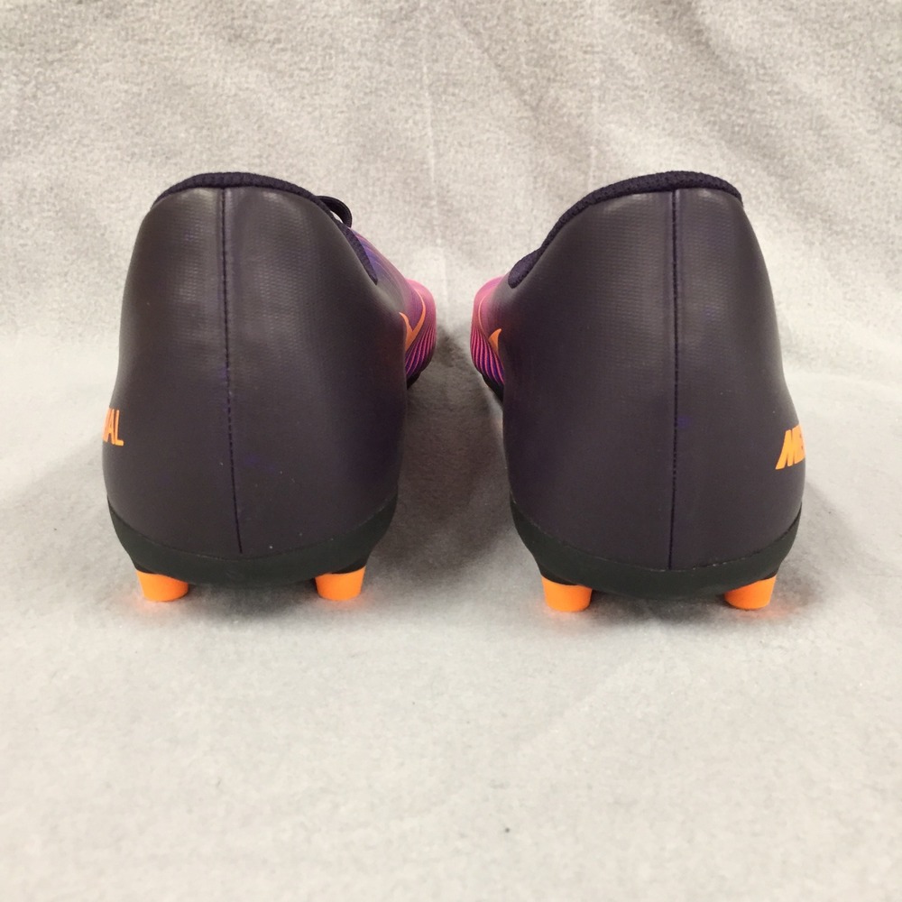 Nike Mercurial Victory VI FG Purple Orange Soccer Cleats 831959-585 Mens 11.5 - Picture 7 of 9